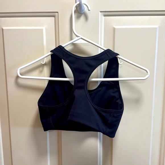 Nike Black Racerback Sports Bra Medium Support - Picture 2 of 5